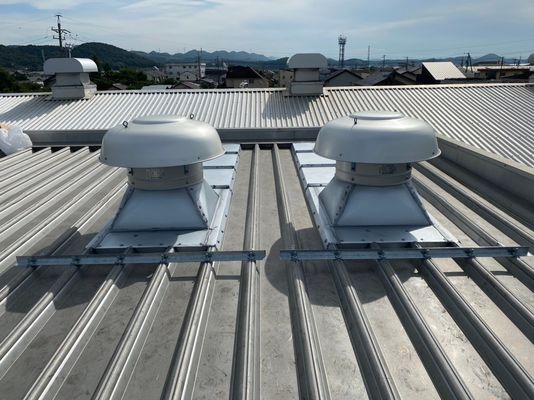 95 x 25-A2 Axe principal Poulie FRP souffleur de toiture pour ventilation de toiture commerciale
