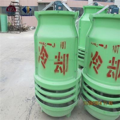 Remplisseur en PVC Tour de refroidissement à débit à contreplate ronde petite pour une capacité industrielle de 10T/20T/30T