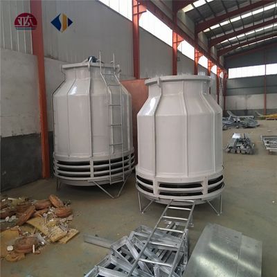 Remplisseur en PVC Tour de refroidissement à débit à contreplate ronde petite pour une capacité industrielle de 10T/20T/30T