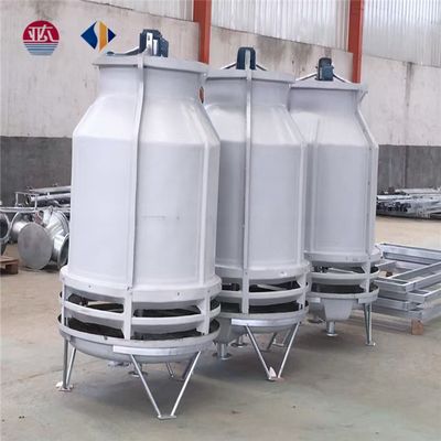 Remplisseur en PVC Tour de refroidissement à débit à contreplate ronde petite pour une capacité industrielle de 10T/20T/30T