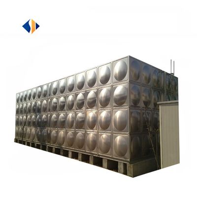 Fonction de ventilation FRP en acier galvanisé réservoir d'eau en acier inoxydable avec 0,36kw de réduction