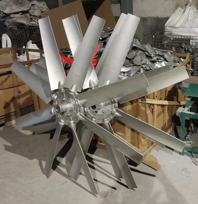Ventilateur de débit axiale en plastique pour 120/220/380/440/680v tour de refroidissement à tension