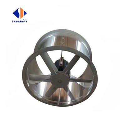 220V/380V/480V Ventilateur de débit d'arbre de matériau pour la climatisation textile Ventilation automatisée