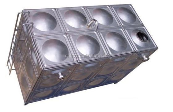 Boutiques de produits alimentaires et de boissons Panneaux de stockage d'eau en acier inoxydable