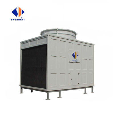 Chiller de tour de refroidissement à eau à débit croisé industriel à tension 380V et remplisseur en PVC