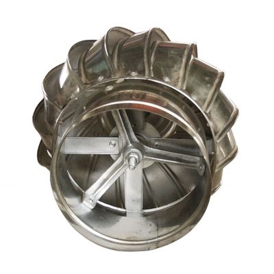 Matériau de la lame en alliage d'aluminium Roof à propulsion propre Ventilateur turbo
