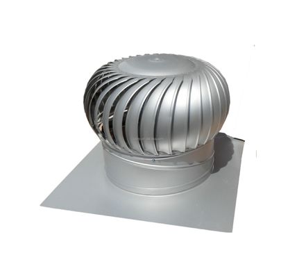 Ventilateur de toiture en acier inoxydable pour économiser de l'énergie automatiquement et faire circuler l'air frais