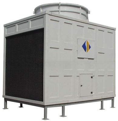 150T FRP Industrial Square Cross Flow Water Cooling Tower Chiller avec une garantie d'un an