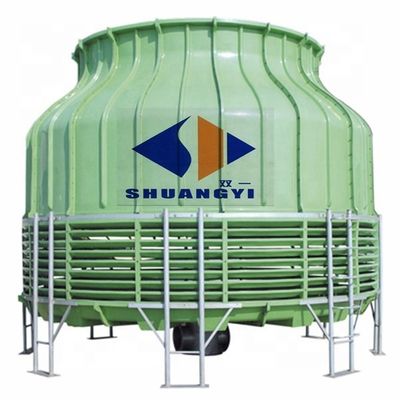 Tour de refroidissement résistant à l'eau en FRP de 12-1000T avec moteur électrique à trois phases et automatisation