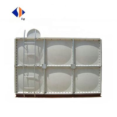 Réservoir d'eau GRP sectionnel moulé modulaire de 1*1m avec ISO horizontal assemblé 5000L/heure