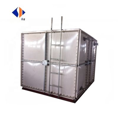 Réservoir d'eau GRP sectionnel moulé modulaire de 1*1m avec ISO horizontal assemblé 5000L/heure