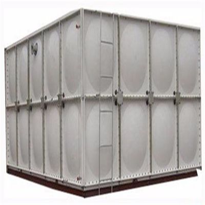 Réservoir d'eau GRP sectionnel moulé modulaire de 1*1m avec ISO horizontal assemblé 5000L/heure
