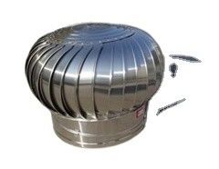 Lames en acier inoxydable personnalisées montées sur le toit ventilateur d'échappement d'air avec montage libre