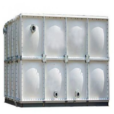 Solution de stockage d'eau propre Grand volume réservoirs de panneaux GRP pour réservoir plc cube