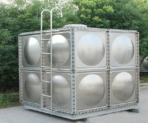 Faciles à utiliser réservoirs d'eau verticaux 304 Ss pour des solutions de stockage d'eau durables