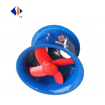 380V grand volume puissant ventilateur d'échappement de type tuyau ventilateur axial avec et support personnalisé