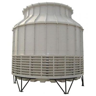 Tour de refroidissement d'eau de contre-courant de FRP anti-corrosion pour conception de forme ronde 880 KG