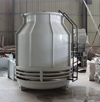 Tour de refroidissement d'eau de contre-courant de FRP anti-corrosion pour conception de forme ronde 880 KG