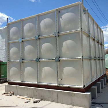 Réservoir d'eau FRP GRP 1 mètre cube Hauteur minimale 0,5 m Support technique vidéo après service