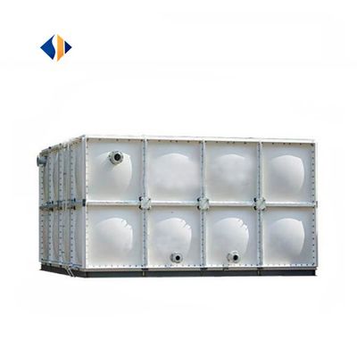 Réservoir d'eau en fibre de verre SMC modulaire et durable pour la collecte de l'eau de pluie