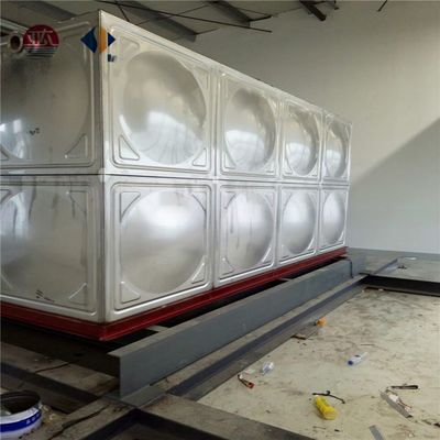 Réservoir d'eau en acier inoxydable rectangulaire de qualité industrielle avec une durée de vie de 30 à 50 ans