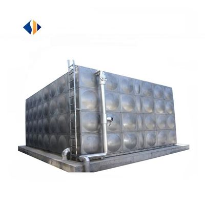 Réservoir de stockage d'eau en acier inoxydable