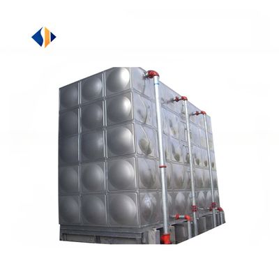 Réservoir de stockage d'eau en acier inoxydable