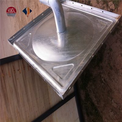 Réservoir de stockage d'eau en acier inoxydable