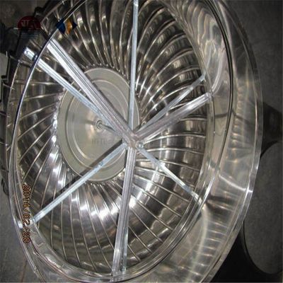 Soutien personnalisé ODM 400 mm ventilateur d'échappement de toit non électrique avec acier inoxydable 304