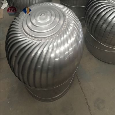 Soutien personnalisé ODM 400 mm ventilateur d'échappement de toit non électrique avec acier inoxydable 304
