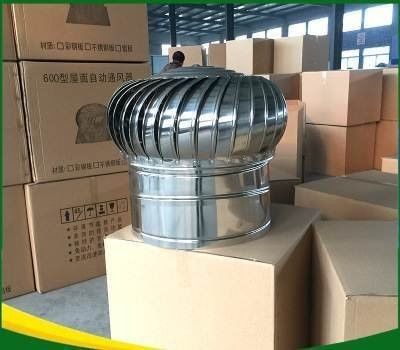 Ventilateur d'échappement à turbo-ventilation monté sur le toit et à conduite autonome de 500 mm avec acier inoxydable 304