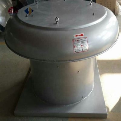 Centre logistique Ventilateur de toit en aluminium à flux axial à volume d'air élevé avec courant électrique alternatif