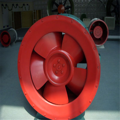 Ventilateur axial portable d'échappement de fumée avec pieds de montage et tension 380 volts ou requis