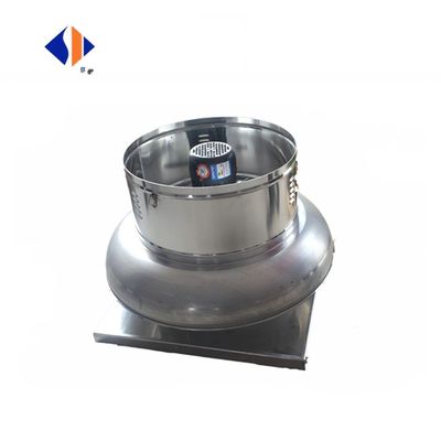 Ventilateur de toit à faible bruit Aluminium anti-corrosion Automatisation Centrifugeuse