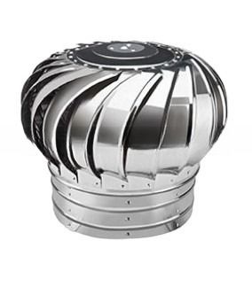 Ventilateur monté sur le toit Sortie d'acier inoxydable Équipement d'échappement naturel non alimenté