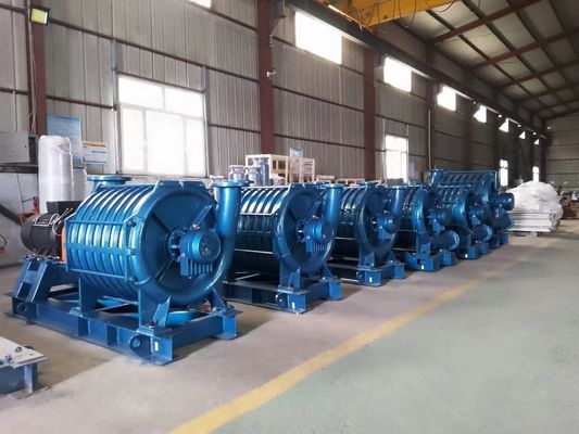 Ventilateur de toit montant un souffleur de racines pour haute pression et grand volume dans l'aquaculture sans pilote