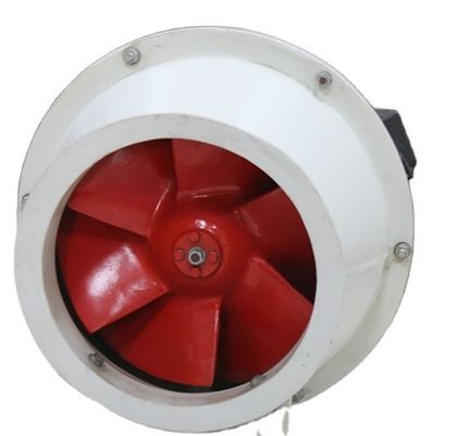Matériau d'installation verticale Ventilateur anti-explosion moteur à débit incliné