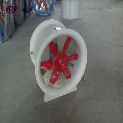 Type de ventilateur à débit axial à faible bruit en PP plastique fabriqué par FRP pour la ventilation à basse pression