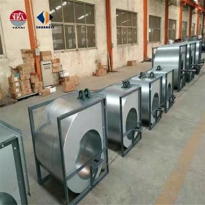 Matériau d'acier Ventilateur centrifugeur à double entrée pour climatiseur