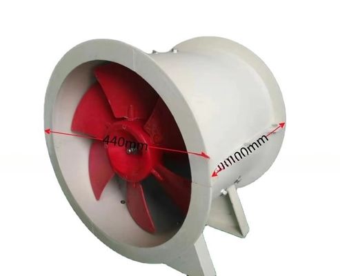 Ventilateurs d'échappement à débit axial en FRP à tunnel puissant avec tension moteur externe 22-460V Débit m3/h 3584-113897