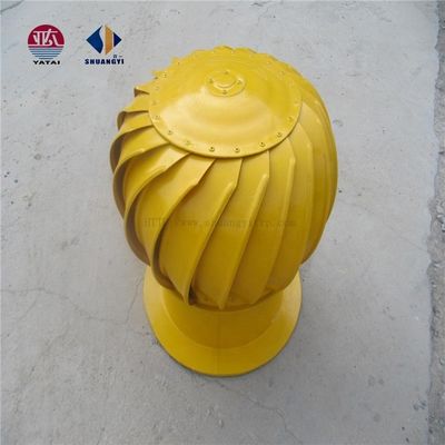Ventilateurs à turbine d'air de plafond en plastique de 200 à 1200 mm, ventilateurs non électriques avec lame en FRP/aluminium