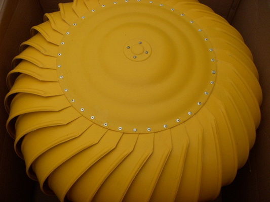 Ventilateur d'écoulement de turbine en plastique industriel de type courant électrique alternatif pour la demande du marché de détail