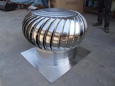 Port de chargement de Qingdao Ventilateur de toit en acier inoxydable sans électricité à faible coût