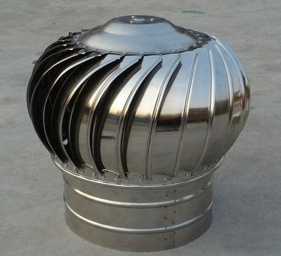 Port de chargement de Qingdao Ventilateur de toit en acier inoxydable sans électricité à faible coût