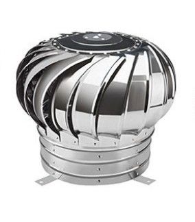 Port de chargement de Qingdao Ventilateur de toit en acier inoxydable sans électricité à faible coût