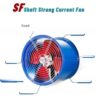 Vitesse de rotation r/min 760-2900 380V ou ventilateur d'échappement axial requis pour l'industrie