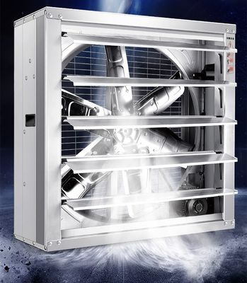 Ventilateur d'extraction de courant alternatif monté sur le mur de 48 pouces avec ventilation de serre Siemens Motor Silver