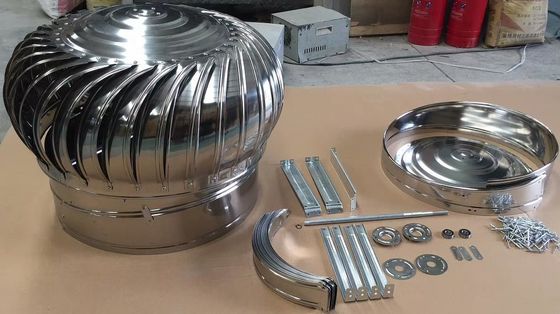 Ventilateur d'échappement de turbine de toit à propulsion éolienne personnalisé pour une efficacité optimale
