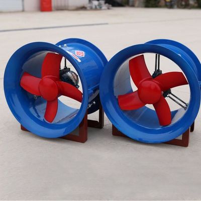 Ventilateurs de circulation d'air de serre avec une puissance moteur de 0,25 à 0,75 kW et une tension optimale de 50 Hz
