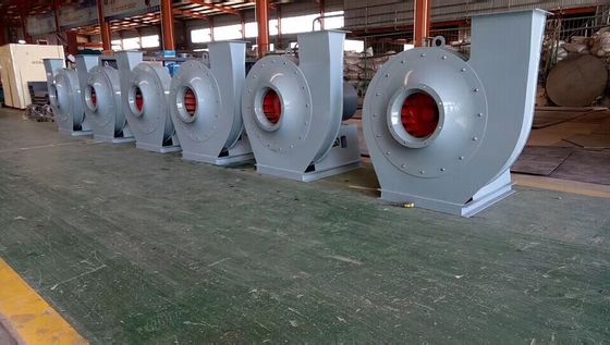 Ventilateur d'échappement centrifuge anti-corrosion en fibre de verre avec moteur ABB et montage en position libre